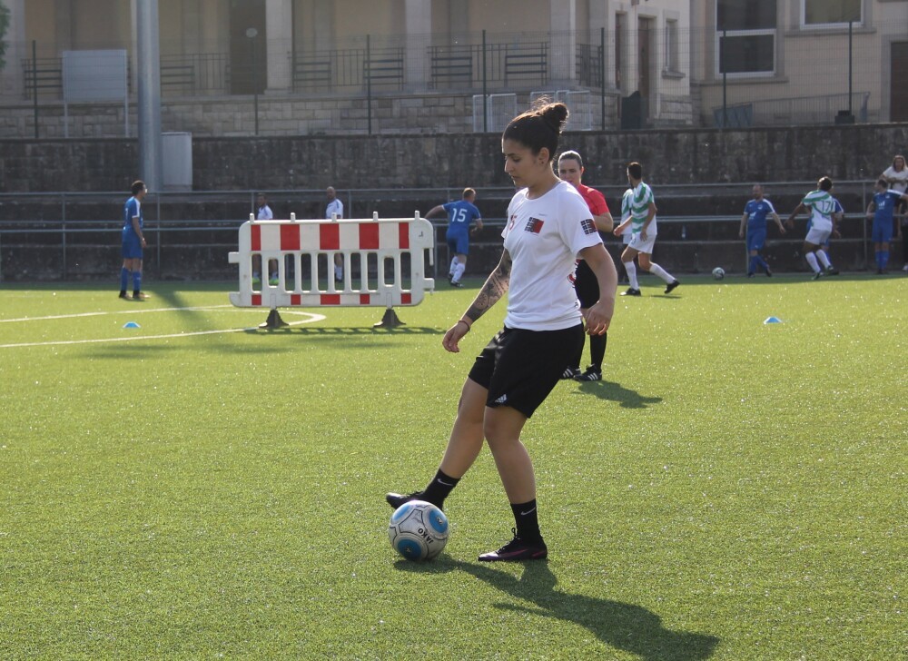 WW+ does sport: football tournament and beach volleyball were on the programme.