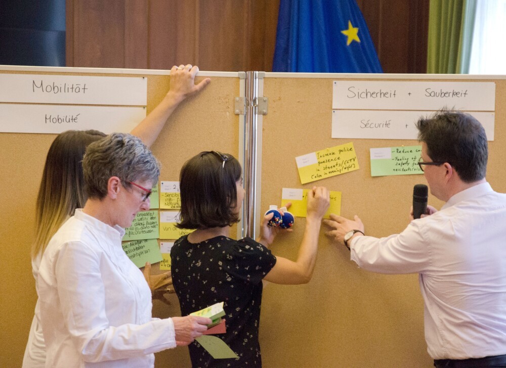Citizens develop many great ideas for the future of the city centre of Esch-sur-Alzette (LUX)