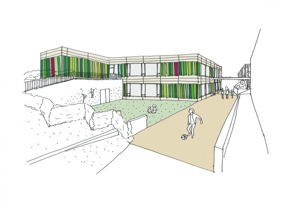 School Extension, Schouweiler (LUX)