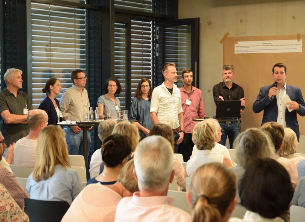 First citizens' workshop in Niederanven (LUX) - Public squares, streets and paths