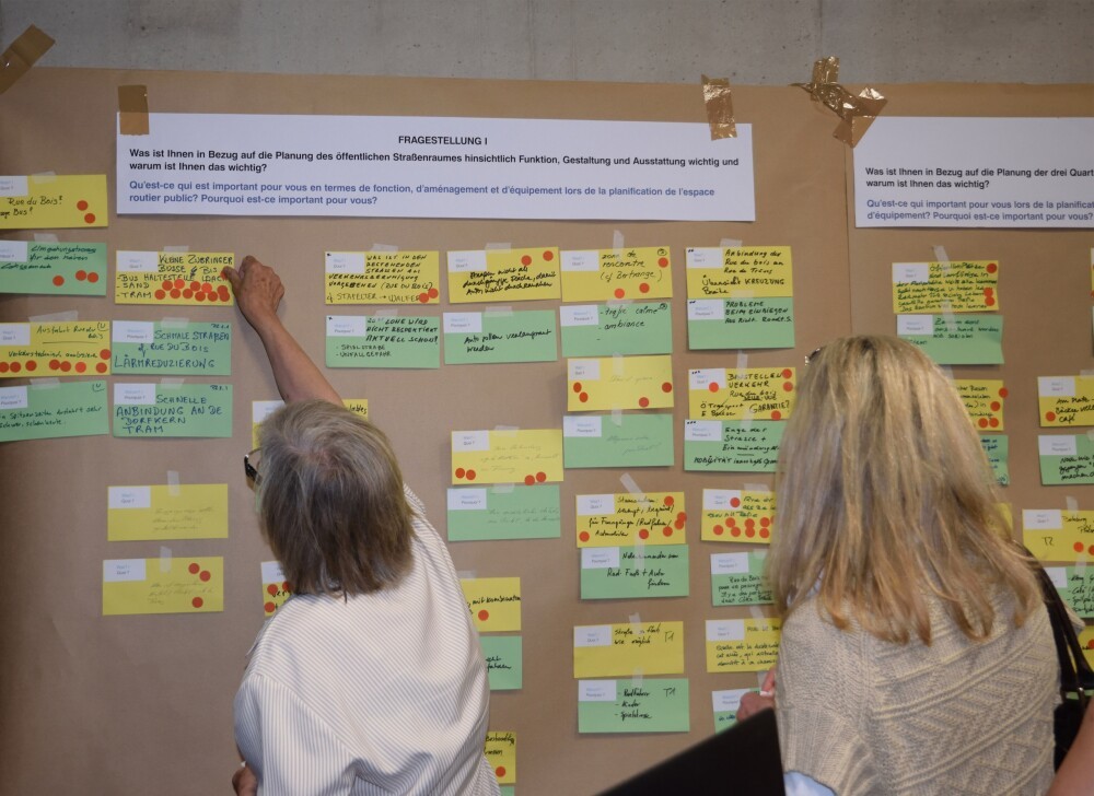 First citizens' workshop in Niederanven (LUX) - Public squares, streets and paths