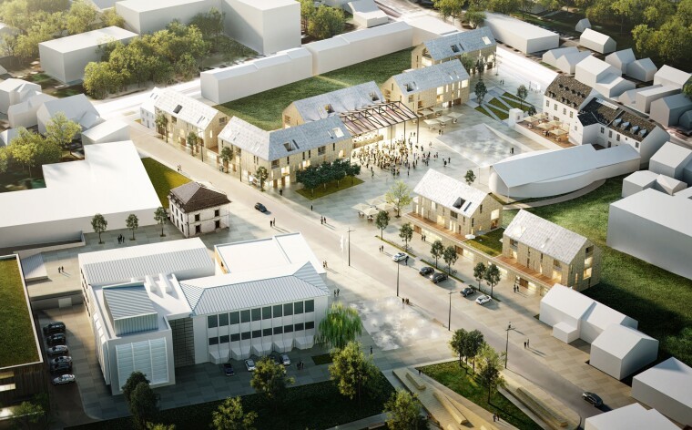 New city center, Strassen (LUX)