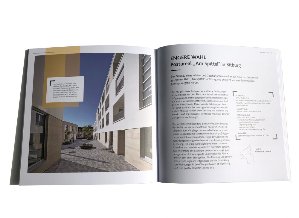 Postal area "Am Spittel" in the shortlist of the 2018 State Prize of Rhineland-Palatinate (GER)