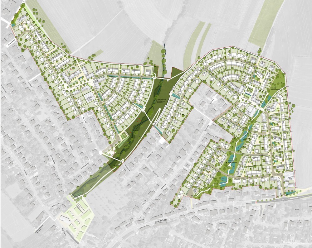 Plan Directeur Kazenheck – Op de Wollèken, Niederanven (LUX)