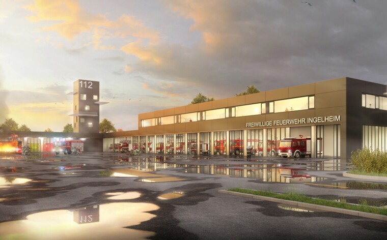 Fire station Ingelheim am Rhein (GER)