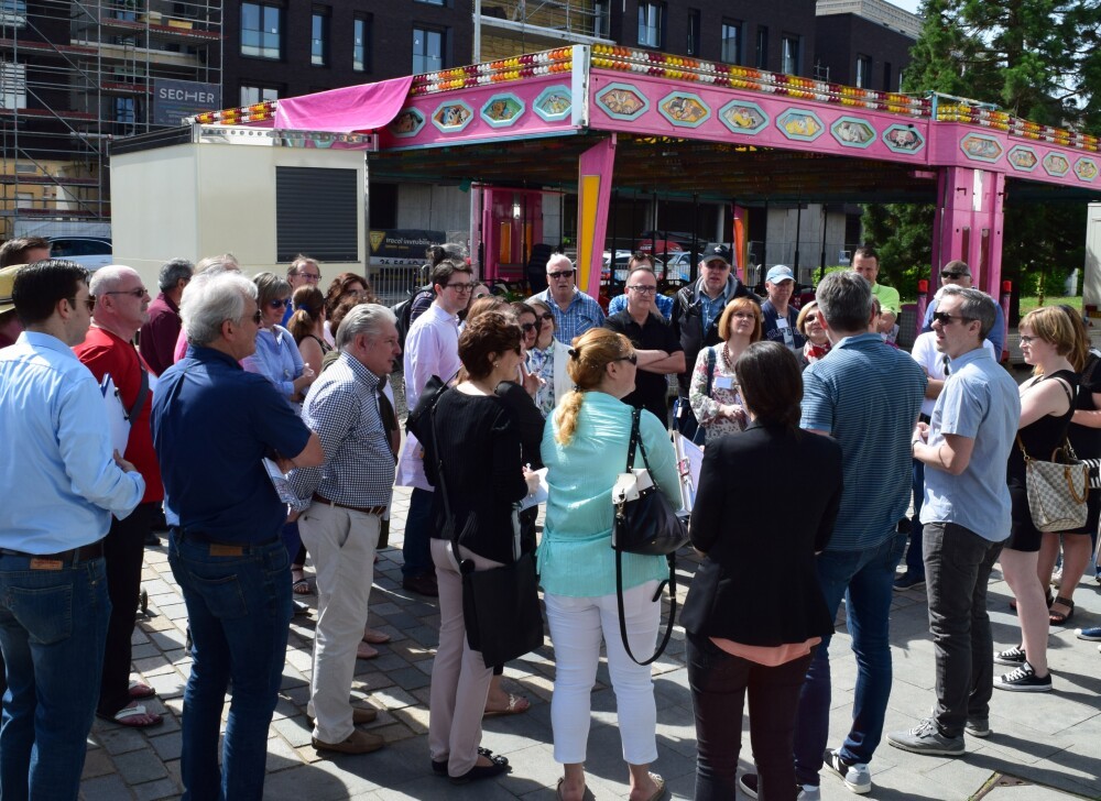 Revitalization can begin: Residents, visitors and tradespeople are motivated to participate in the upgrading of Escher city centre.