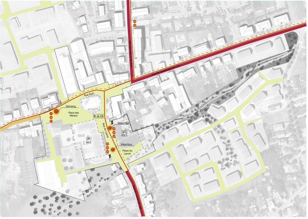 New city center Leudelange (LUX)