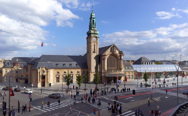 Restaurant 'Le Quai Steffen' Gare Luxembourg (LUX)