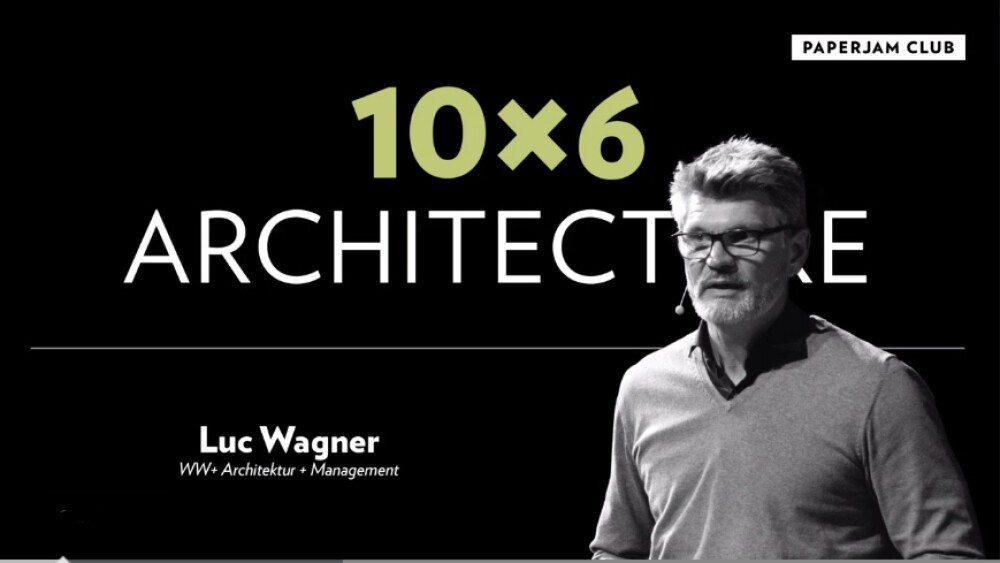 "Together in a community !"  Luc Wagner at 10x6 Architecture