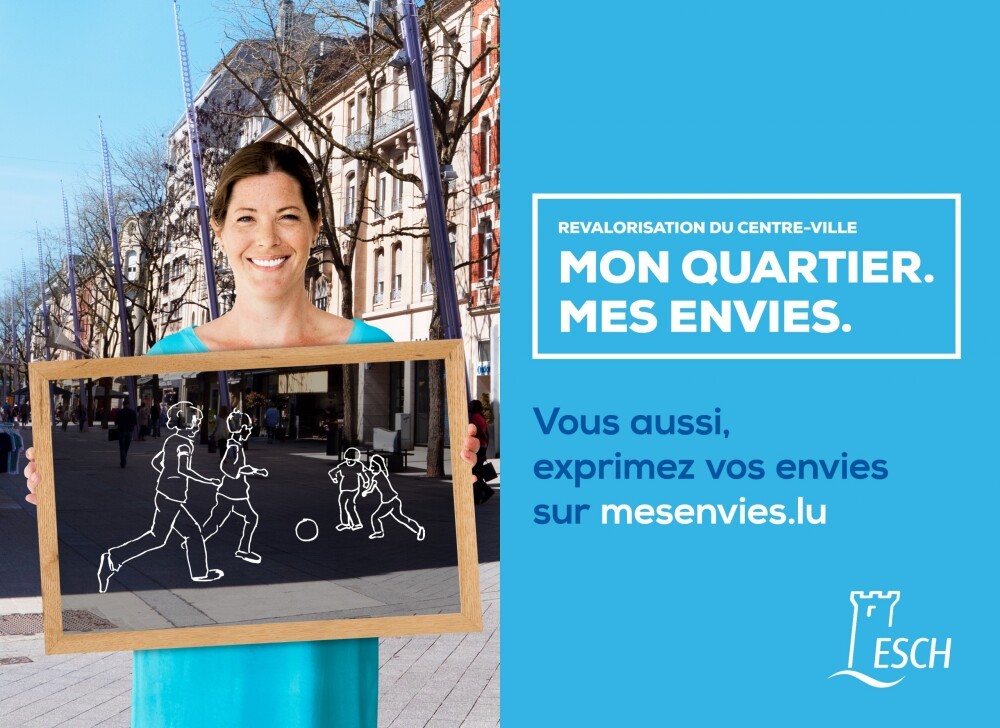 A common vision for a city centre with a better quality of life in Esch-sur Alzette (LUX)