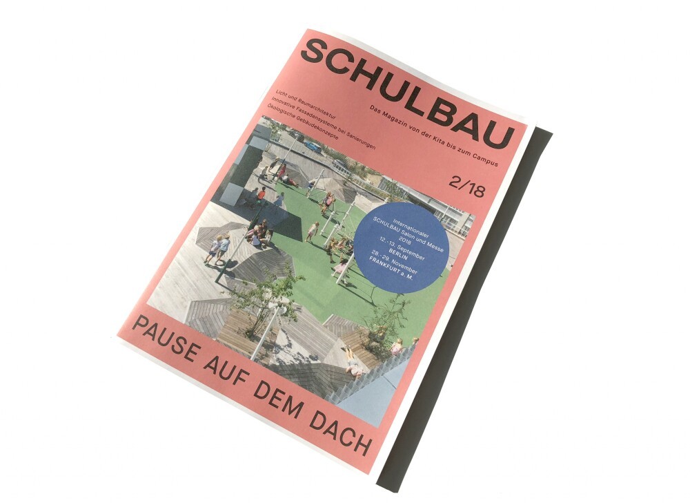 "École Schouweiler" in the last issue of the magazine SCHULBAU (GER)