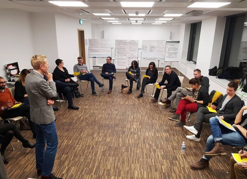 A better qualification for a better service quality:" Communicative and meditative competence" - training for our team.