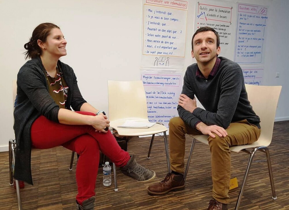 A better qualification for a better service quality:" Communicative and meditative competence" - training for our team.