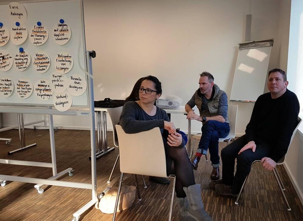 A better qualification for a better service quality:" Communicative and meditative competence" - training for our team.