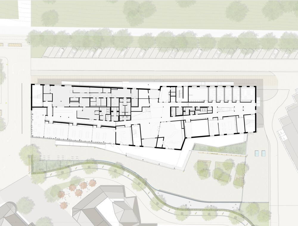 School campus Echternach (LUX)