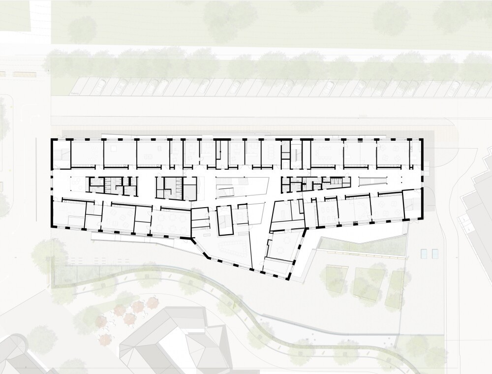 School campus Echternach (LUX)