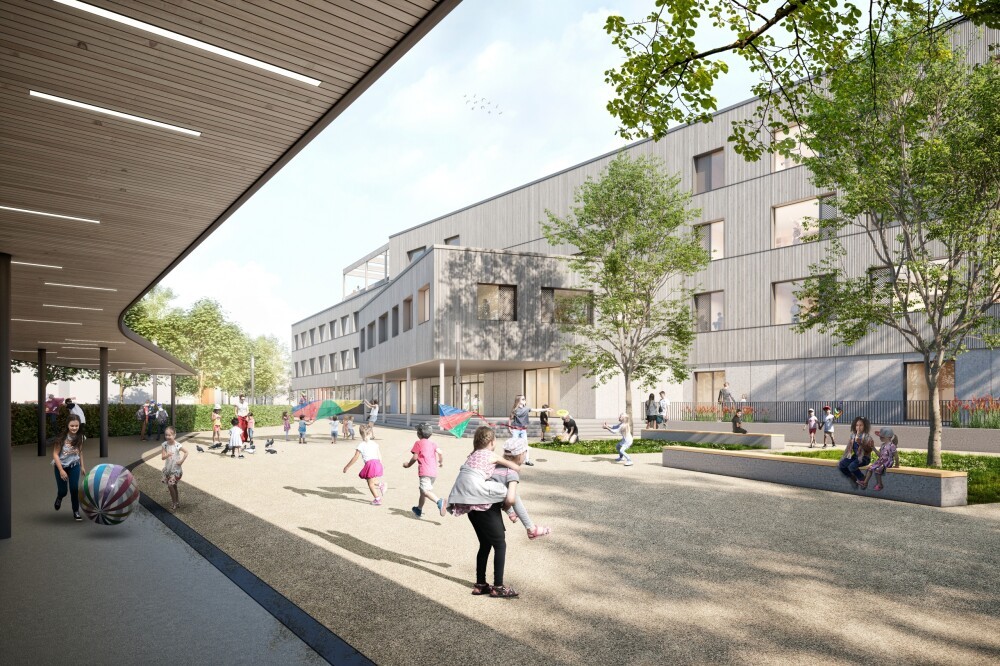 School campus Echternach (LUX)