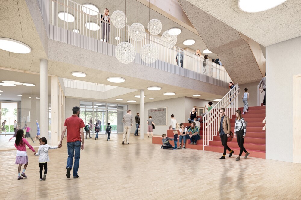 School campus Echternach (LUX)