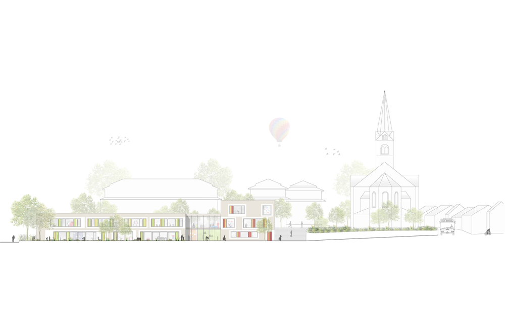 New School center, Leudelange (LUX)