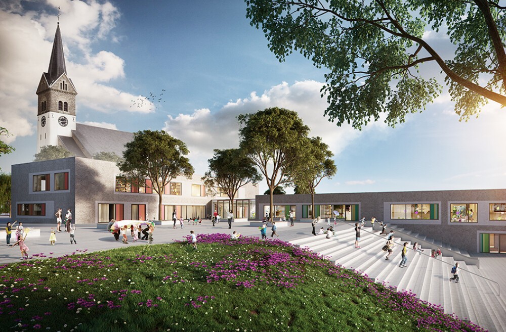 New School center, Leudelange (LUX)