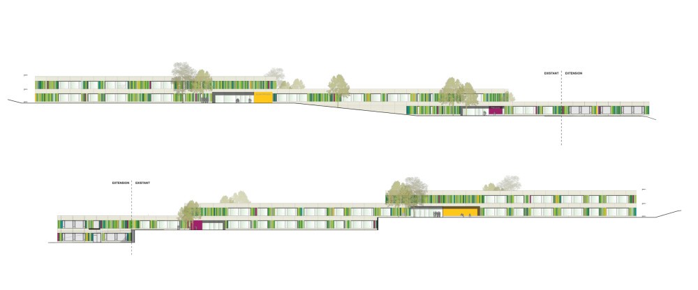 Extension Elementary school Schouweiler (LUX)
