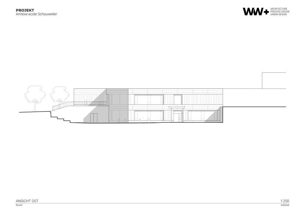 Extension Elementary school Schouweiler (LUX)
