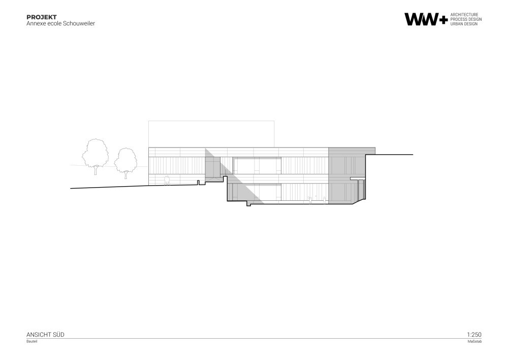 Extension Elementary school Schouweiler (LUX)