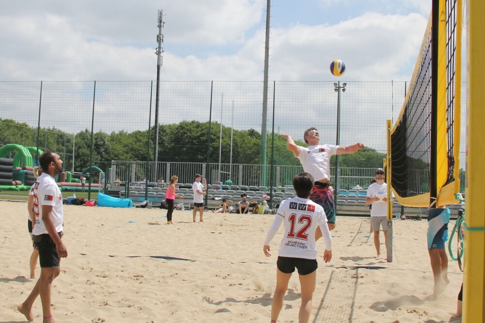 Beach volley “Rencontres sans frontières”
