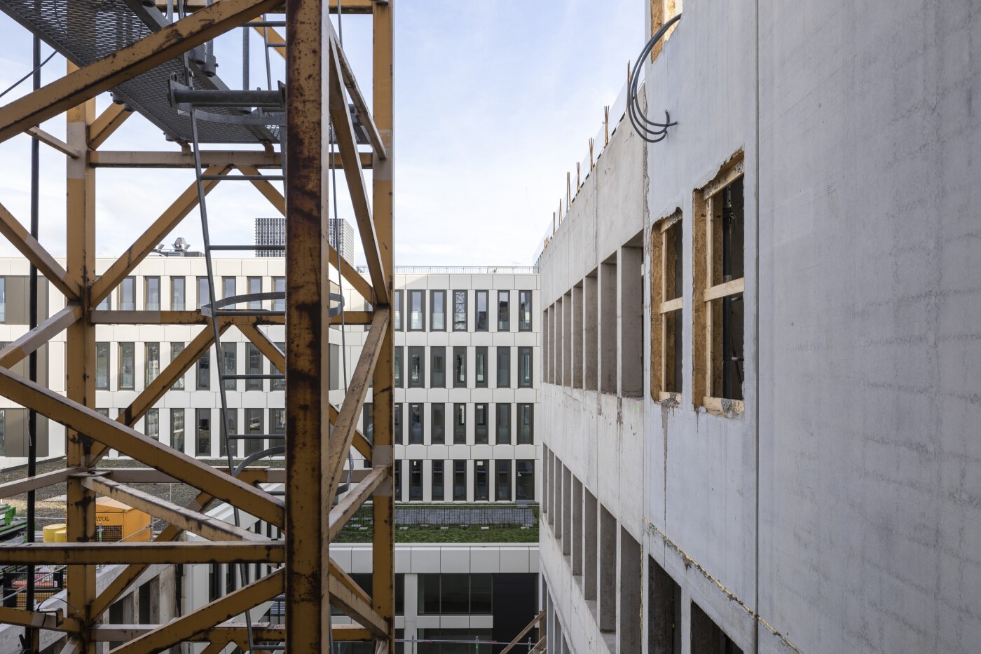 Luxcontrol: new office building in Belval taking shape (LUX)