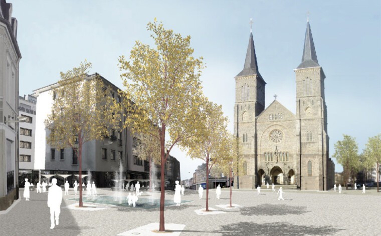City center, Dudelange (LUX)