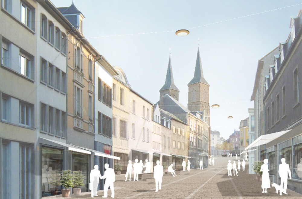 City center, Dudelange (LUX)