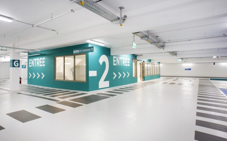 Parking Lifestyle center 'City Concorde' Bertrange (LUX)