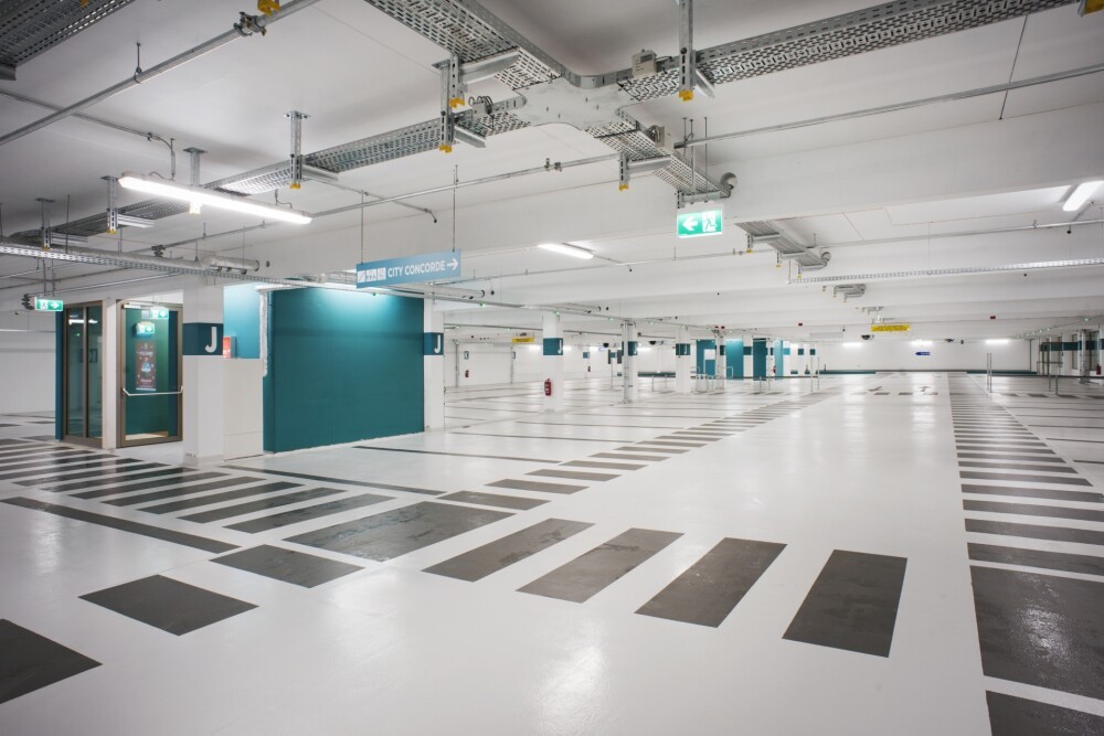 Parking Lifestyle center 'City Concorde' Bertrange (LUX)