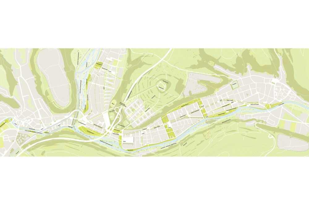 Main axis Nordstad (Ettelbruck, Erpeldange, Diekirch). Nordstad (LUX)