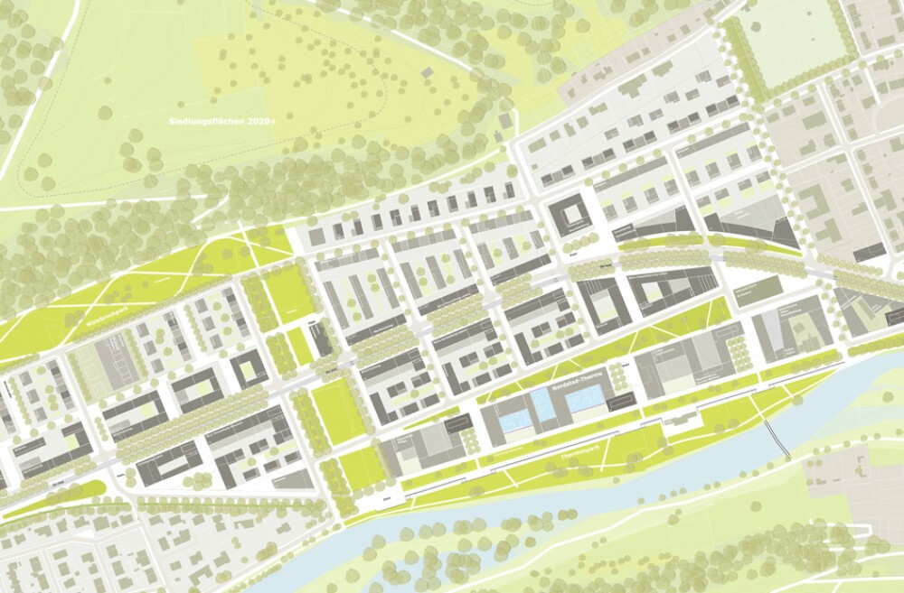 Main axis Nordstad (Ettelbruck, Erpeldange, Diekirch). Nordstad (LUX)
