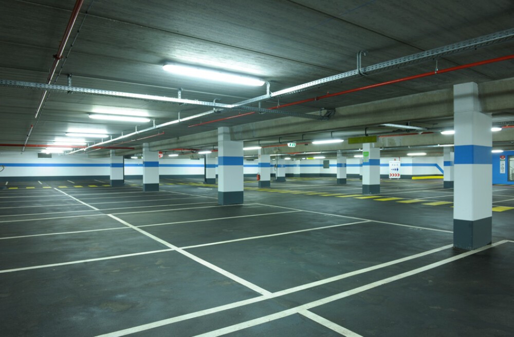Underground parking, Place de la Résistance, Esch-sur-Alzette (LUX)