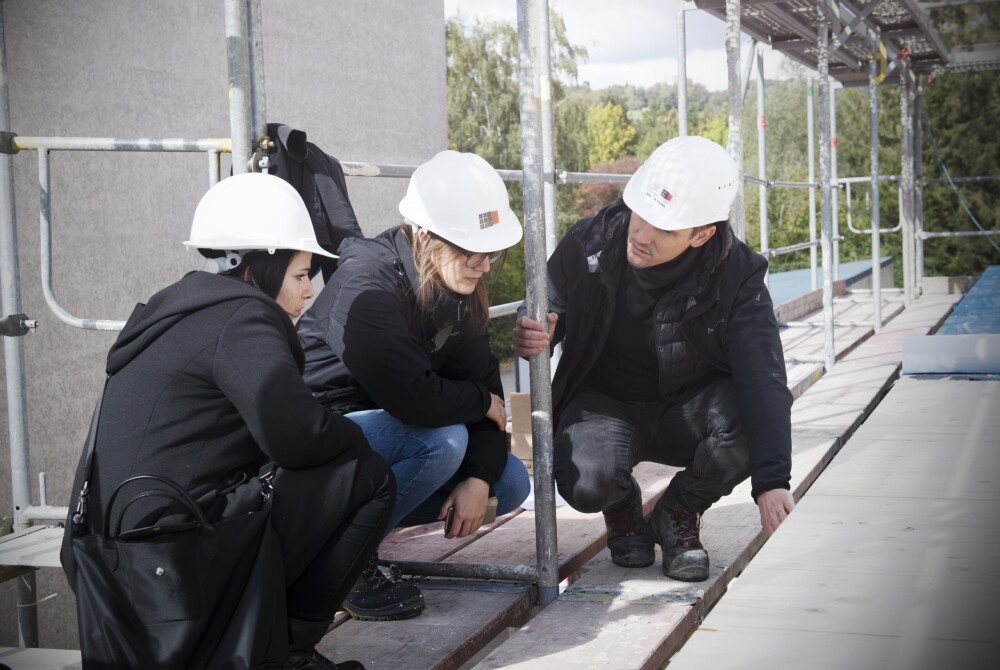 We train our staff: Construction with wood