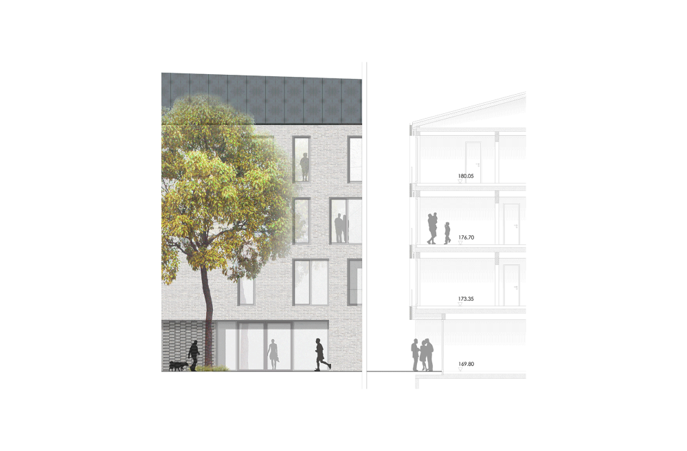 Housing and senior citizen care home Aachen (GER)
