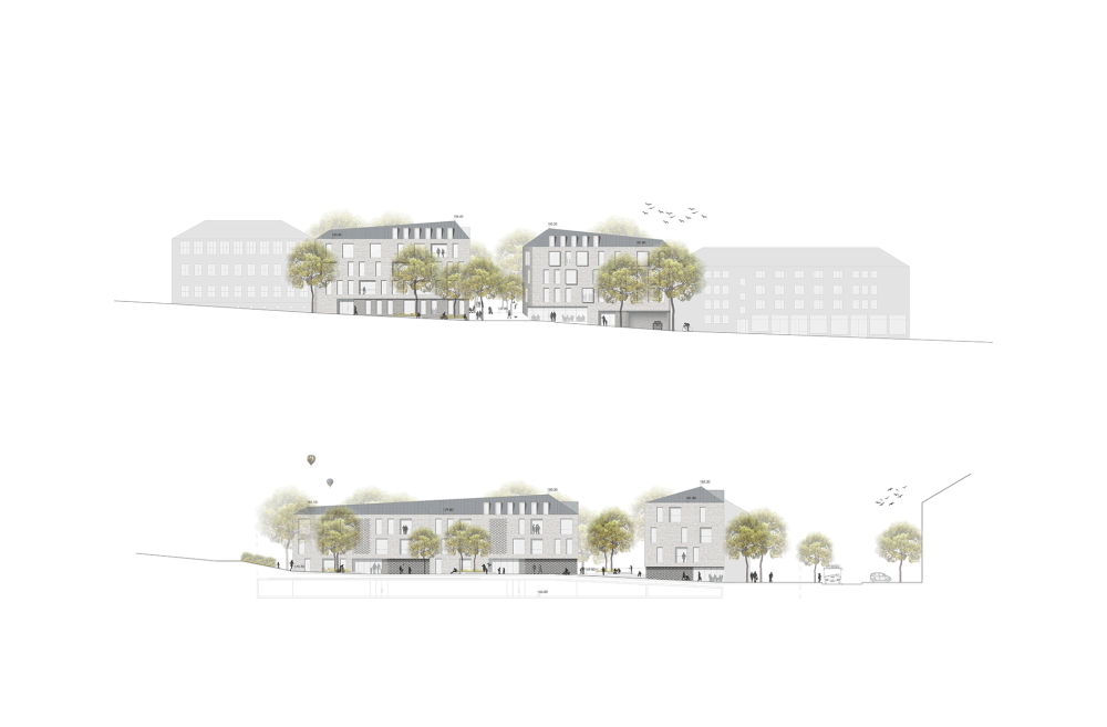 Housing and senior citizen care home Aachen (GER)
