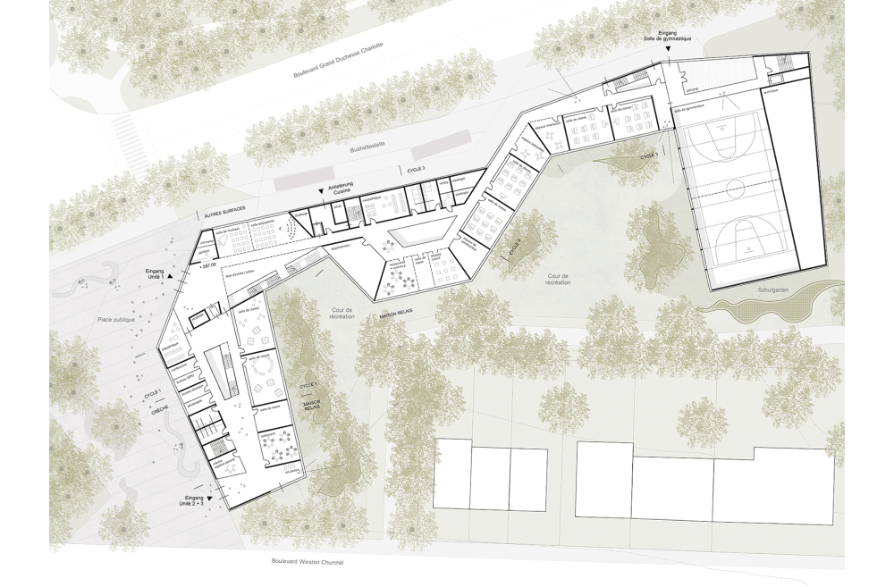School Wobrecken Esch-sur-Alzette (LUX)