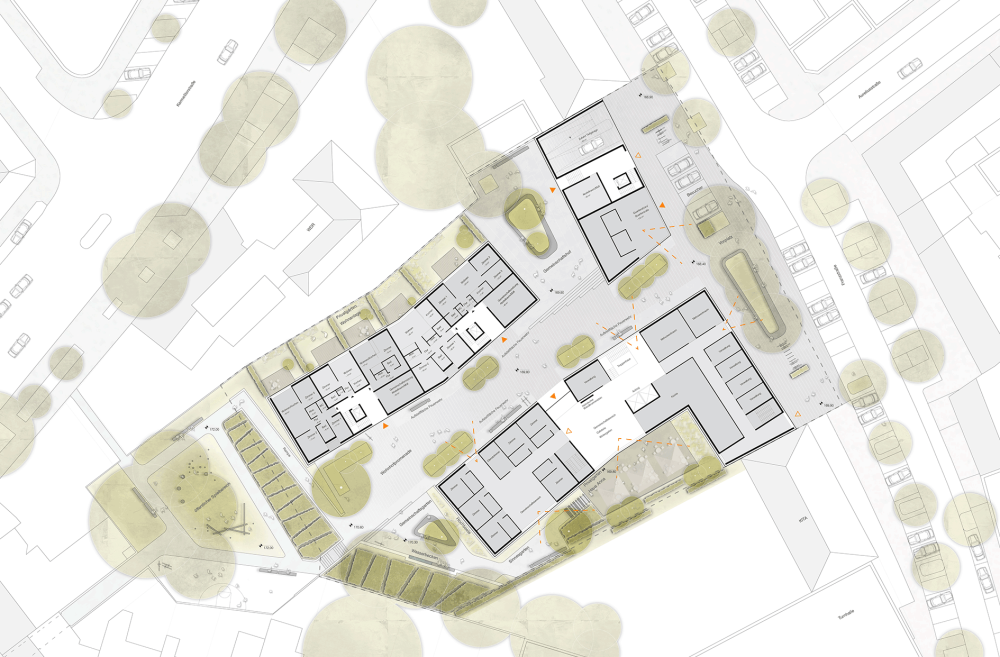 Housing and senior citizen care home Aachen (GER)