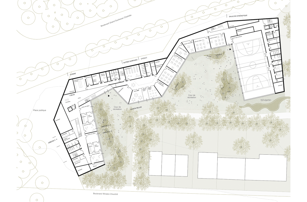 School Wobrecken Esch-sur-Alzette (LUX)