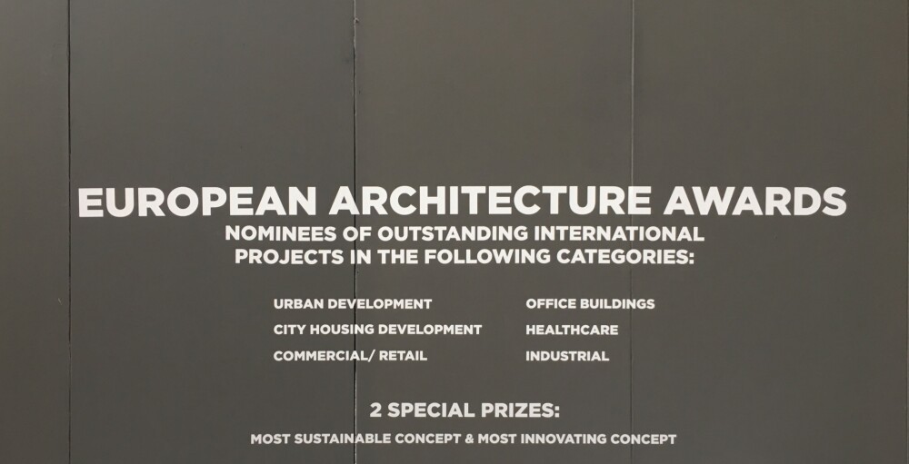 1st. European Architecture Awards: «Sudcal» nominated
