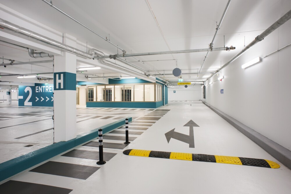 Parking Lifestyle center 'City Concorde' Bertrange (LUX)