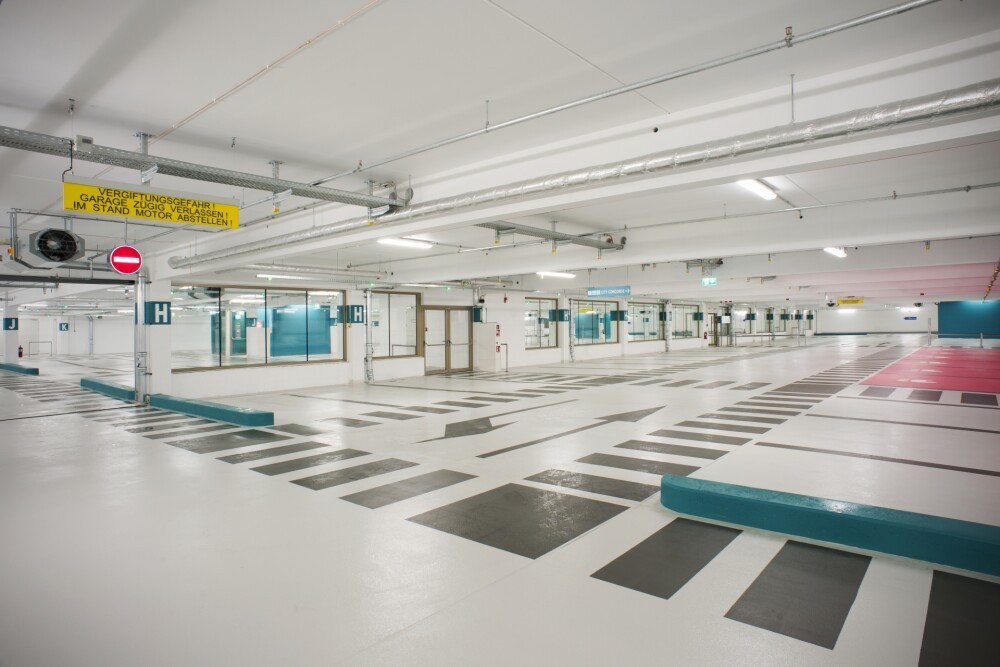 Parking Lifestyle center 'City Concorde' Bertrange (LUX)