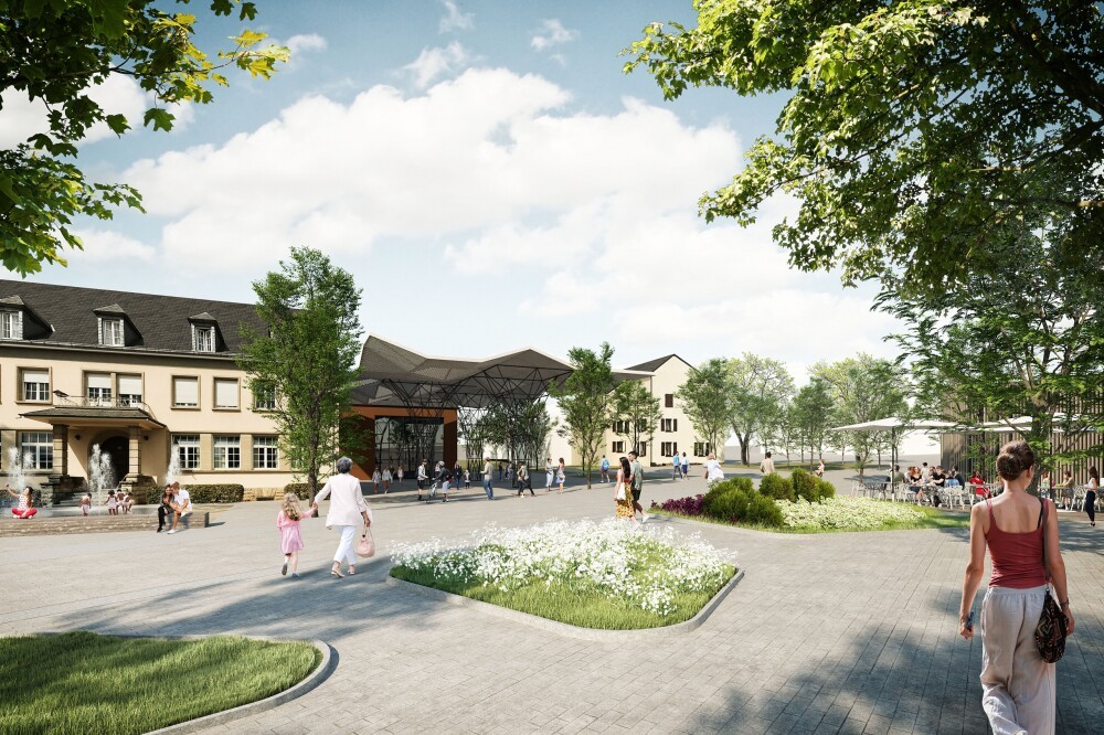 Upgrading of town centers Contern and Moutfort (L)