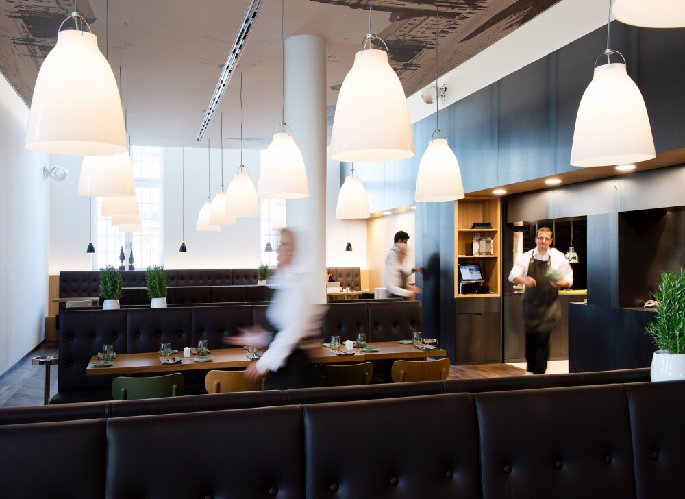 Restaurant 'Le Quai Steffen' Gare Luxembourg (LUX)
