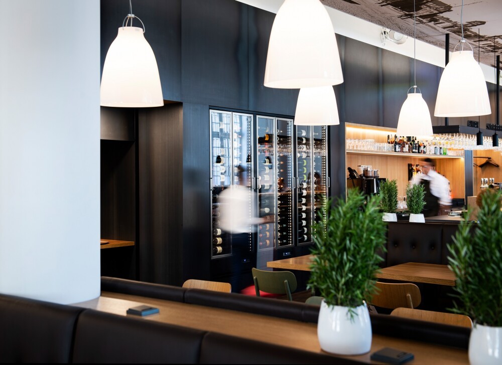 Restaurant 'Le Quai Steffen' Gare Luxembourg (LUX)