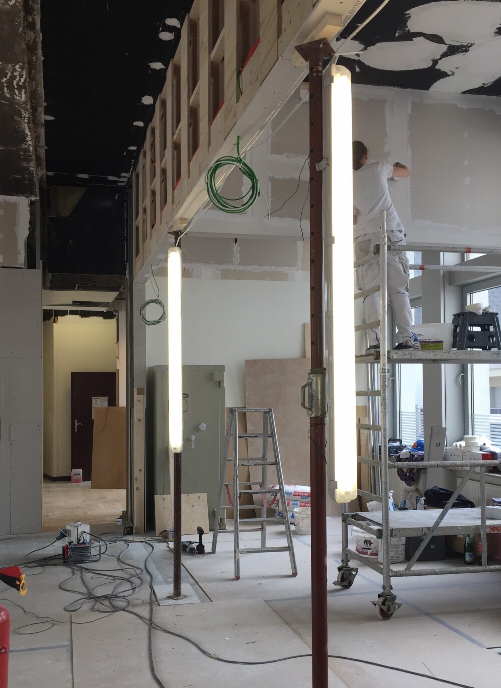 The renovation of the travel agency CFL Evasion has begun, Luxembourg (LUX)
