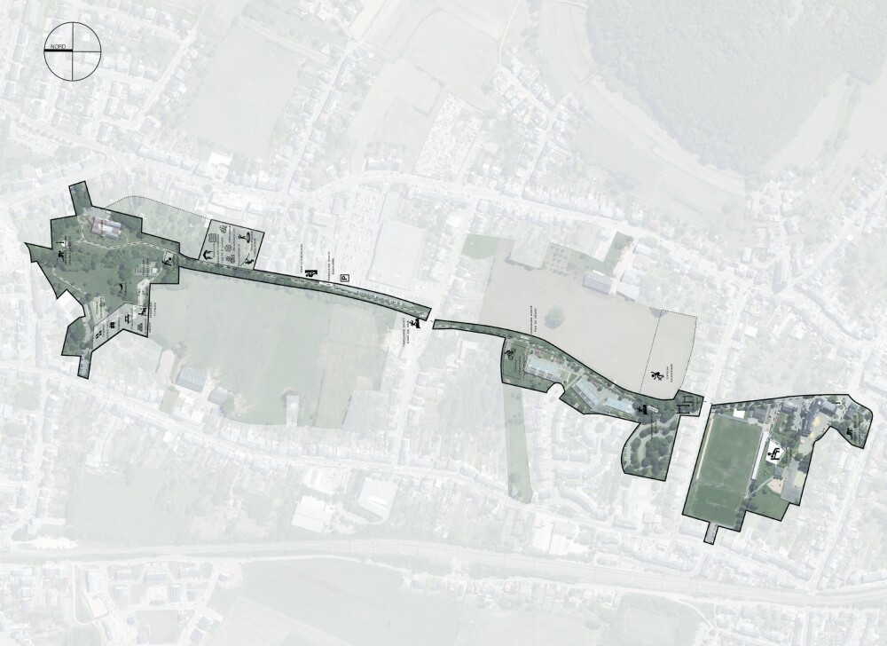 Oasis for fitness and recreation: Municipal council Kayl decides to extend the park "Ouerbett".